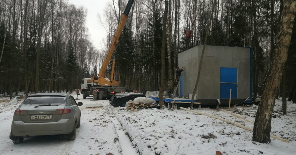 Новости о посёлке В поселке началось строительство КПП