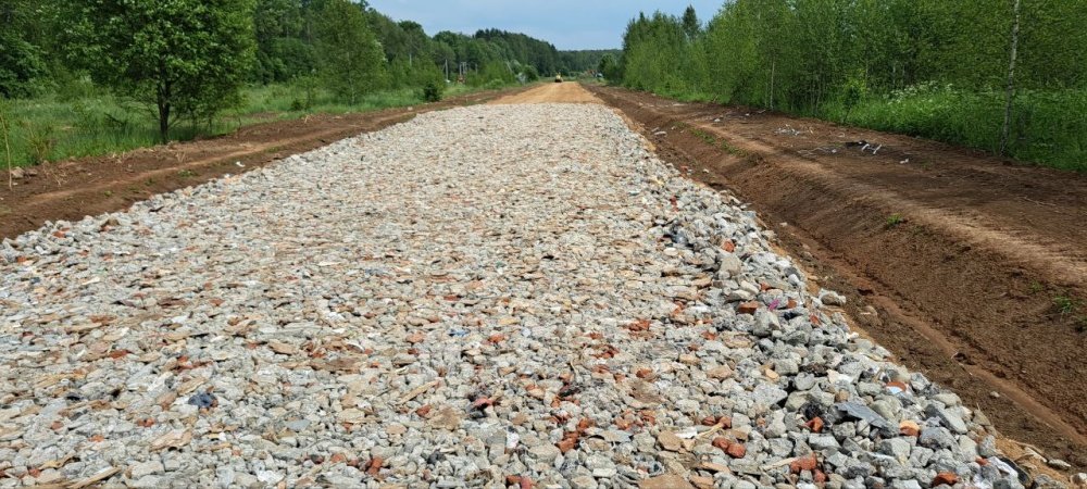 Новости о посёлке Дорожное строительство продолжается