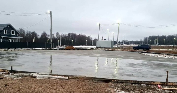 Новости о посёлке В Черешневом лесу начали строить общественную зону 