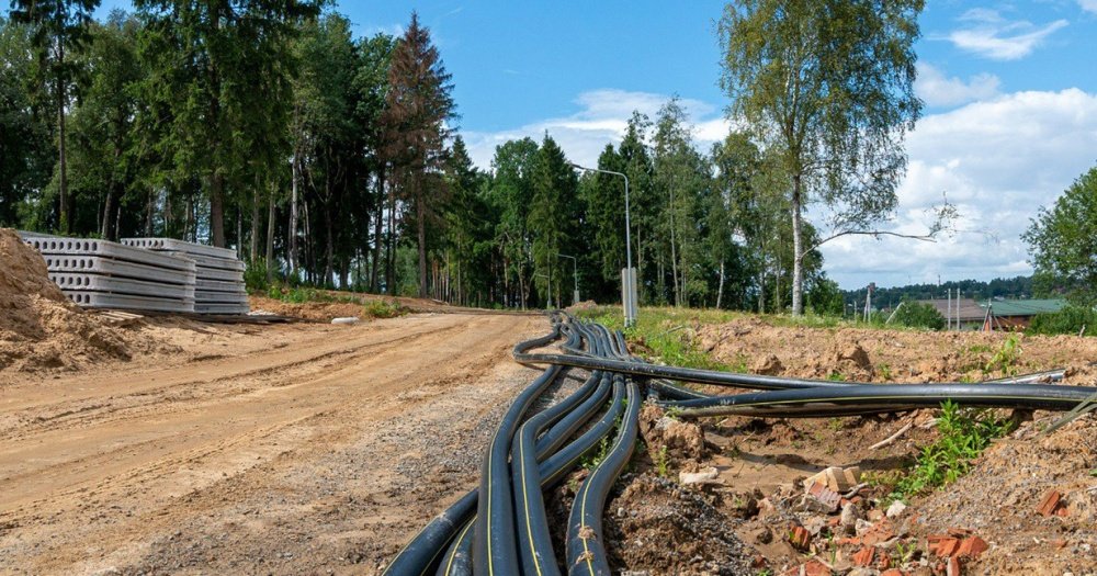 Новости о посёлке В Сходня Форест Парк идет газификация