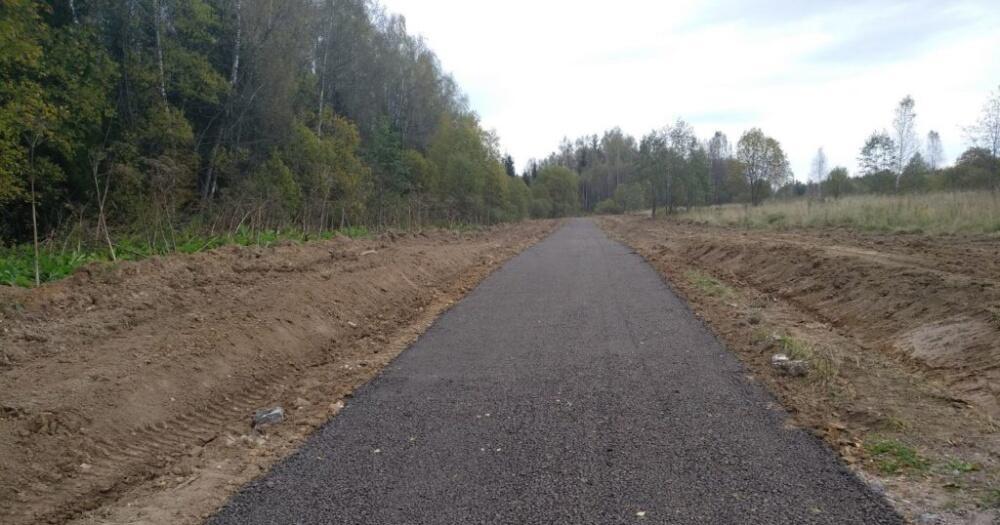 Новости о посёлке В поселке достроены внутренние дороги