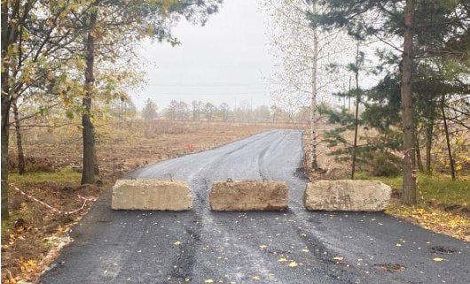 Новости о посёлке Дороги в поселке почти готовы!